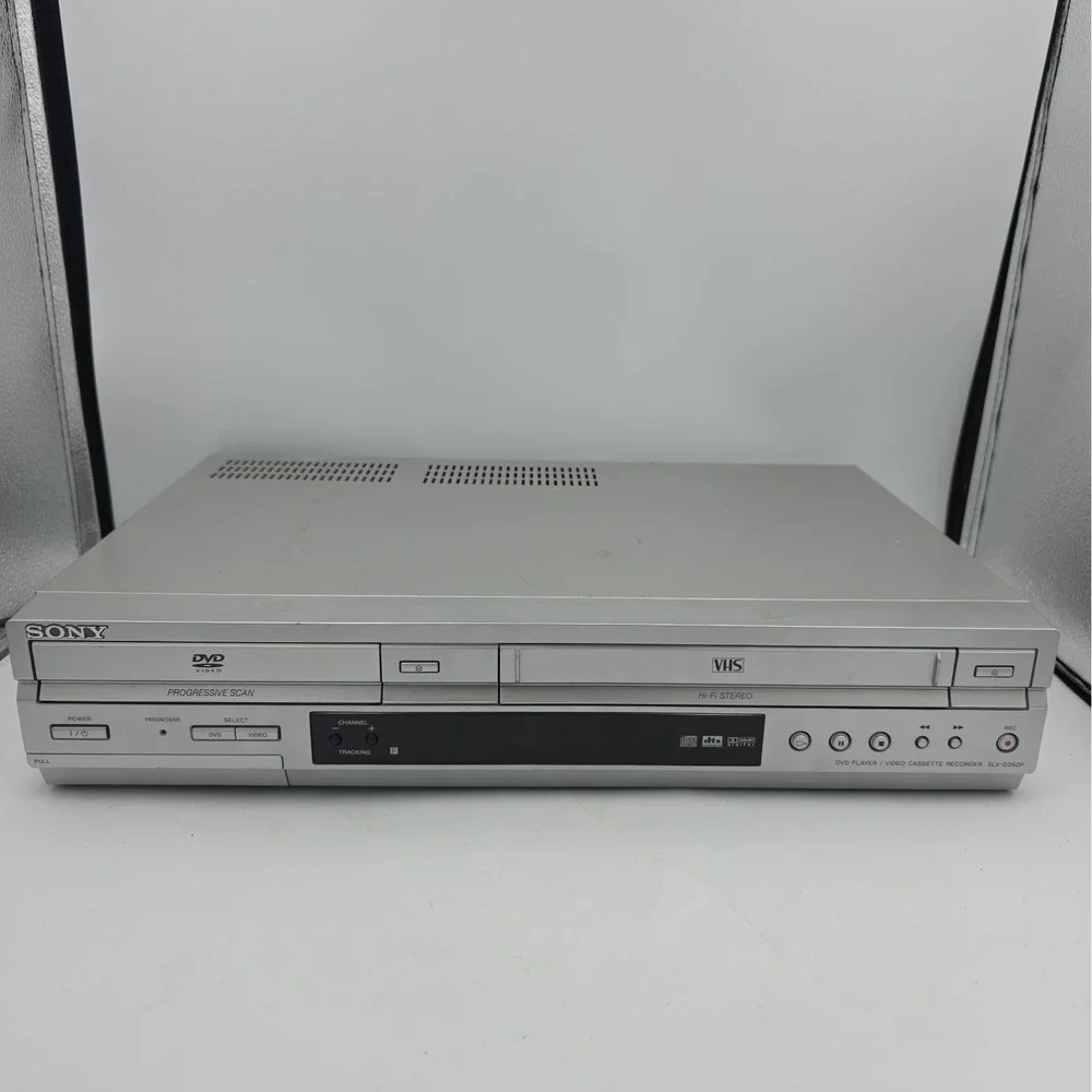 Sony SLV-D350P DVD Player VCR Combo VCR WORKS DVD Won't Work FOR PARTS ONLY